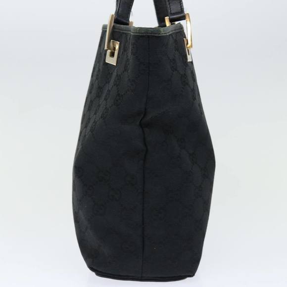 GUCCI GG Canvas Hand Bag Black 002 1099 Auth 66931 - Picture 4 of 16